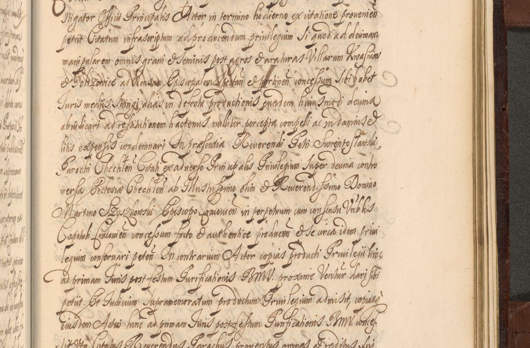 Zdjęcie nr 1596 dla obiektu archiwalnego: Acta actorum episcopalium R. D. Andreae Trzebicki ab anno 1670 ad annum 1675 mensem Martinum acticatorum Volumen V