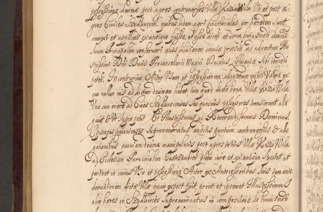 Zdjęcie nr 1591 dla obiektu archiwalnego: Acta actorum episcopalium R. D. Andreae Trzebicki ab anno 1670 ad annum 1675 mensem Martinum acticatorum Volumen V