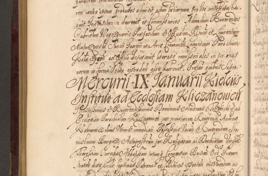 Zdjęcie nr 1593 dla obiektu archiwalnego: Acta actorum episcopalium R. D. Andreae Trzebicki ab anno 1670 ad annum 1675 mensem Martinum acticatorum Volumen V