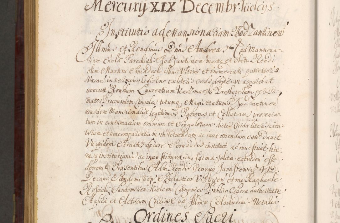 Zdjęcie nr 1577 dla obiektu archiwalnego: Acta actorum episcopalium R. D. Andreae Trzebicki ab anno 1670 ad annum 1675 mensem Martinum acticatorum Volumen V