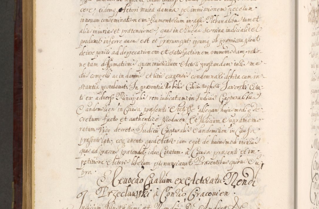 Zdjęcie nr 1573 dla obiektu archiwalnego: Acta actorum episcopalium R. D. Andreae Trzebicki ab anno 1670 ad annum 1675 mensem Martinum acticatorum Volumen V