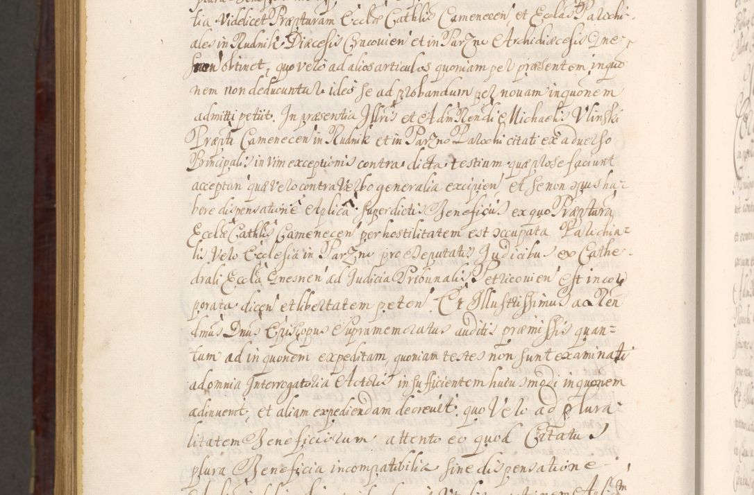 Zdjęcie nr 1567 dla obiektu archiwalnego: Acta actorum episcopalium R. D. Andreae Trzebicki ab anno 1670 ad annum 1675 mensem Martinum acticatorum Volumen V