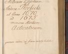 Zdjęcie nr 6 dla obiektu archiwalnego: Acta actorum episcopalium R. D. Andreae Trzebicki ab anno 1670 ad annum 1675 mensem Martinum acticatorum Volumen V