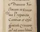 Zdjęcie nr 12 dla obiektu archiwalnego: Acta constitucionum coram reverendo patre domino Paulo Crassowski Warschoviensi et Omnium Sanctorum in Cracovia praeposito et officiali generali Craccoviensi ad annum Domini 1545, a die et mense infrascriptis foeliciter continuantur