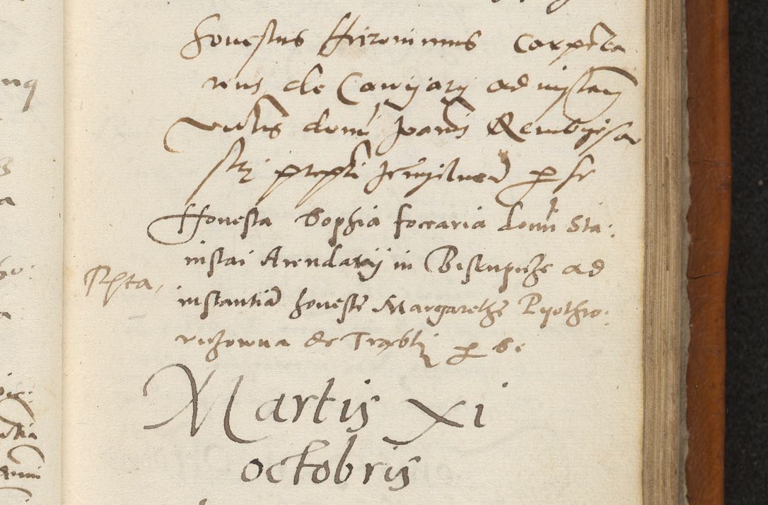 Zdjęcie nr 204 dla obiektu archiwalnego: Acta constitucionum coram reverendo patre domino Paulo Crassowski Warschoviensi et Omnium Sanctorum in Cracovia praeposito et officiali generali Craccoviensi ad annum Domini 1545, a die et mense infrascriptis foeliciter continuantur