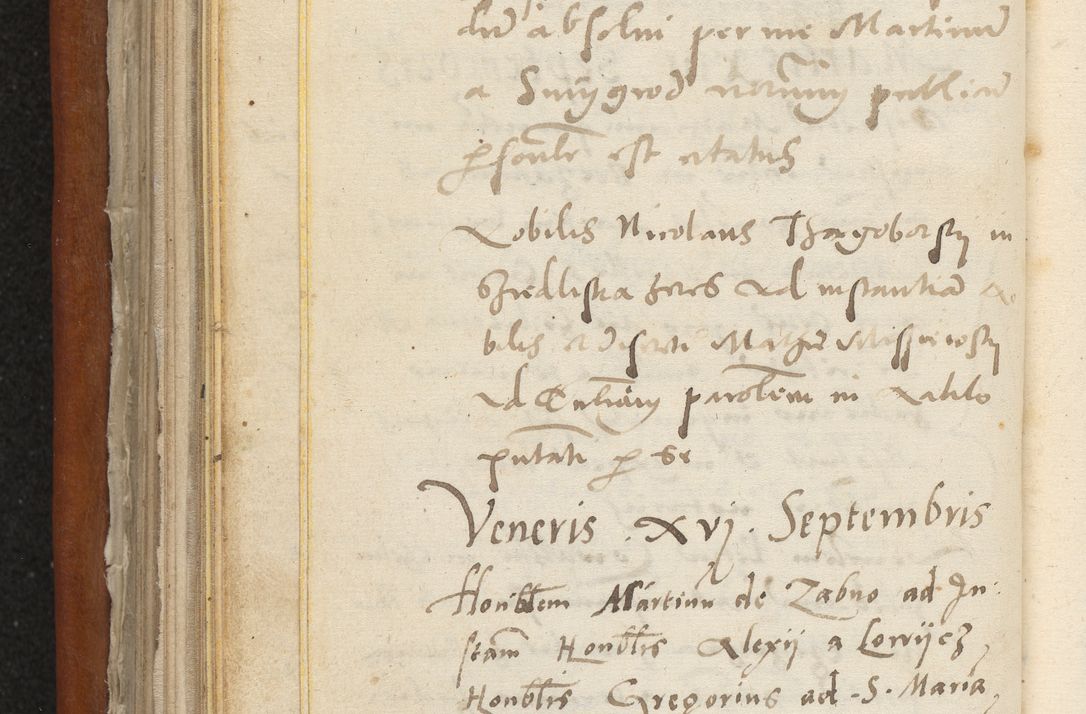 Zdjęcie nr 199 dla obiektu archiwalnego: Acta constitucionum coram reverendo patre domino Paulo Crassowski Warschoviensi et Omnium Sanctorum in Cracovia praeposito et officiali generali Craccoviensi ad annum Domini 1545, a die et mense infrascriptis foeliciter continuantur