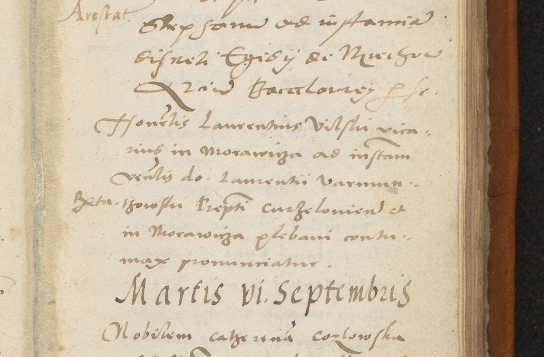 Zdjęcie nr 196 dla obiektu archiwalnego: Acta constitucionum coram reverendo patre domino Paulo Crassowski Warschoviensi et Omnium Sanctorum in Cracovia praeposito et officiali generali Craccoviensi ad annum Domini 1545, a die et mense infrascriptis foeliciter continuantur