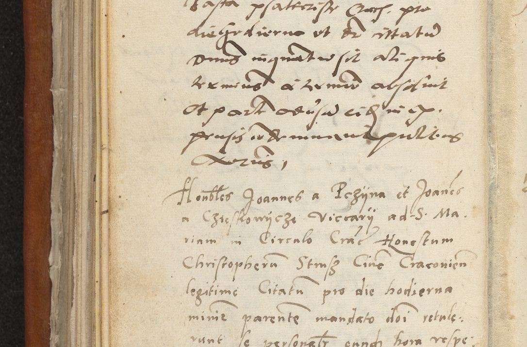 Zdjęcie nr 195 dla obiektu archiwalnego: Acta constitucionum coram reverendo patre domino Paulo Crassowski Warschoviensi et Omnium Sanctorum in Cracovia praeposito et officiali generali Craccoviensi ad annum Domini 1545, a die et mense infrascriptis foeliciter continuantur