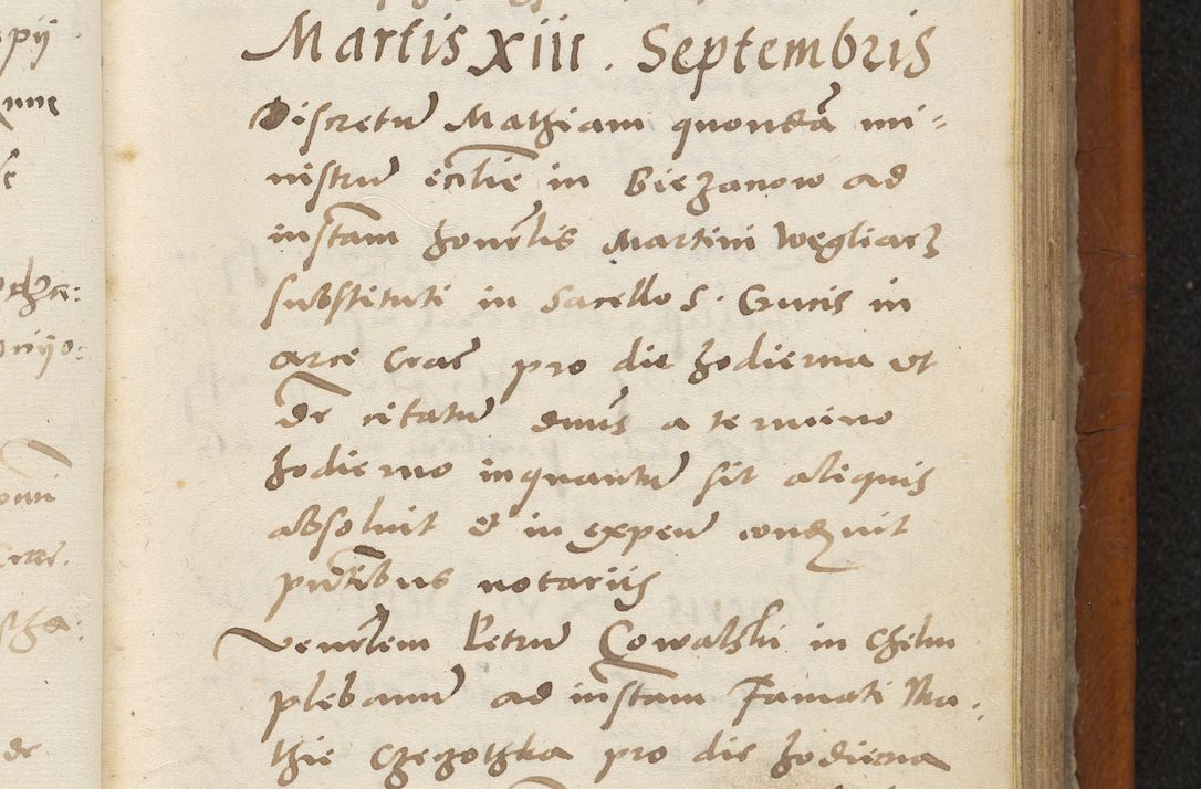 Zdjęcie nr 198 dla obiektu archiwalnego: Acta constitucionum coram reverendo patre domino Paulo Crassowski Warschoviensi et Omnium Sanctorum in Cracovia praeposito et officiali generali Craccoviensi ad annum Domini 1545, a die et mense infrascriptis foeliciter continuantur