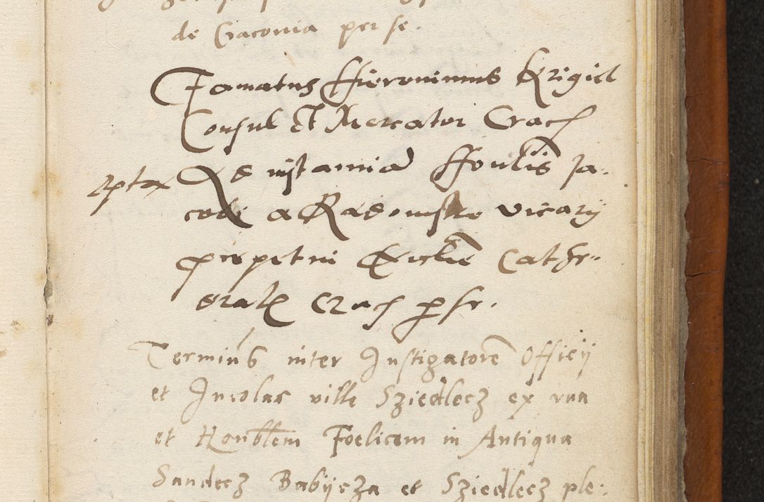Zdjęcie nr 194 dla obiektu archiwalnego: Acta constitucionum coram reverendo patre domino Paulo Crassowski Warschoviensi et Omnium Sanctorum in Cracovia praeposito et officiali generali Craccoviensi ad annum Domini 1545, a die et mense infrascriptis foeliciter continuantur