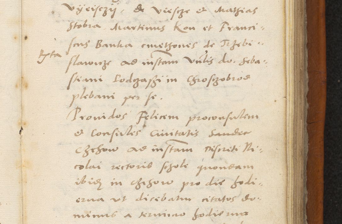 Zdjęcie nr 192 dla obiektu archiwalnego: Acta constitucionum coram reverendo patre domino Paulo Crassowski Warschoviensi et Omnium Sanctorum in Cracovia praeposito et officiali generali Craccoviensi ad annum Domini 1545, a die et mense infrascriptis foeliciter continuantur