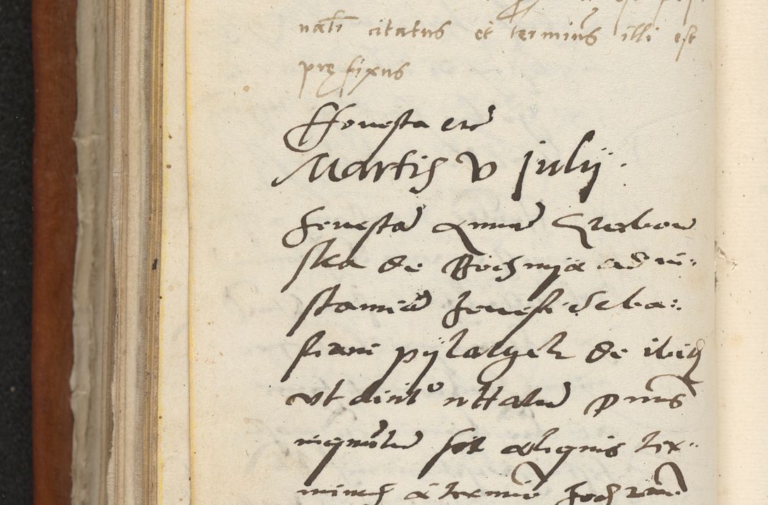 Zdjęcie nr 185 dla obiektu archiwalnego: Acta constitucionum coram reverendo patre domino Paulo Crassowski Warschoviensi et Omnium Sanctorum in Cracovia praeposito et officiali generali Craccoviensi ad annum Domini 1545, a die et mense infrascriptis foeliciter continuantur