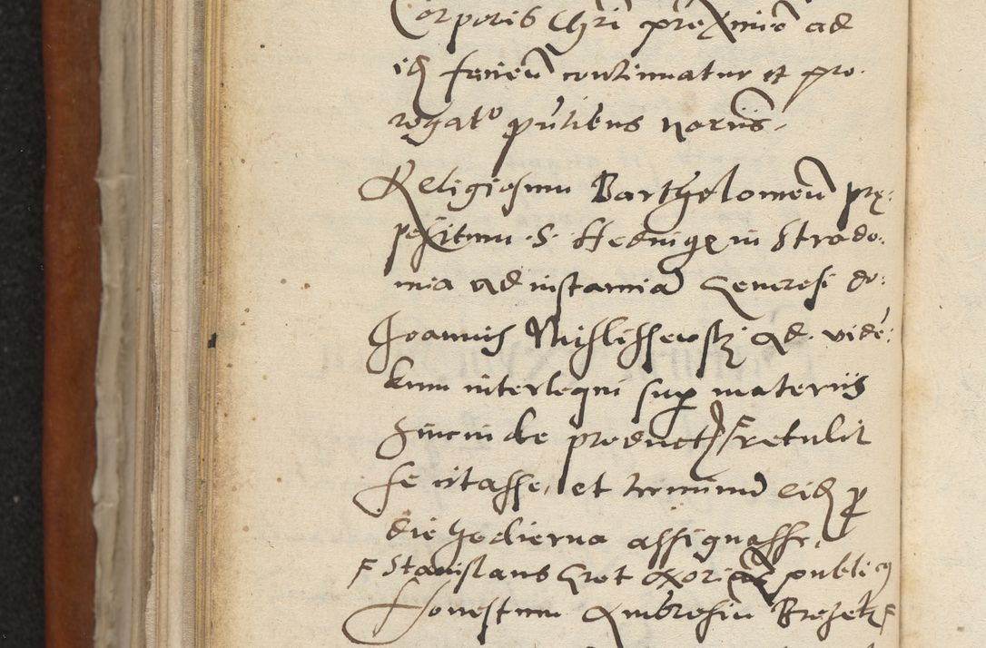 Zdjęcie nr 179 dla obiektu archiwalnego: Acta constitucionum coram reverendo patre domino Paulo Crassowski Warschoviensi et Omnium Sanctorum in Cracovia praeposito et officiali generali Craccoviensi ad annum Domini 1545, a die et mense infrascriptis foeliciter continuantur