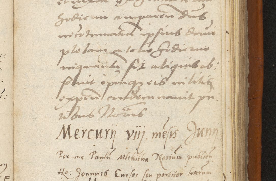 Zdjęcie nr 180 dla obiektu archiwalnego: Acta constitucionum coram reverendo patre domino Paulo Crassowski Warschoviensi et Omnium Sanctorum in Cracovia praeposito et officiali generali Craccoviensi ad annum Domini 1545, a die et mense infrascriptis foeliciter continuantur