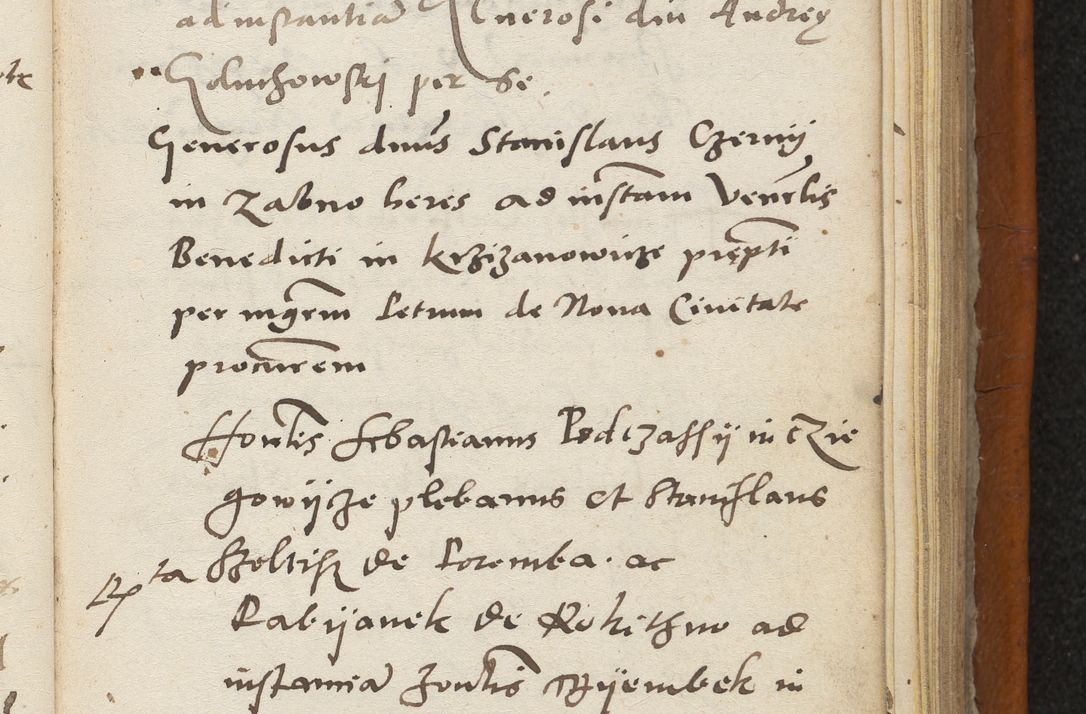 Zdjęcie nr 176 dla obiektu archiwalnego: Acta constitucionum coram reverendo patre domino Paulo Crassowski Warschoviensi et Omnium Sanctorum in Cracovia praeposito et officiali generali Craccoviensi ad annum Domini 1545, a die et mense infrascriptis foeliciter continuantur