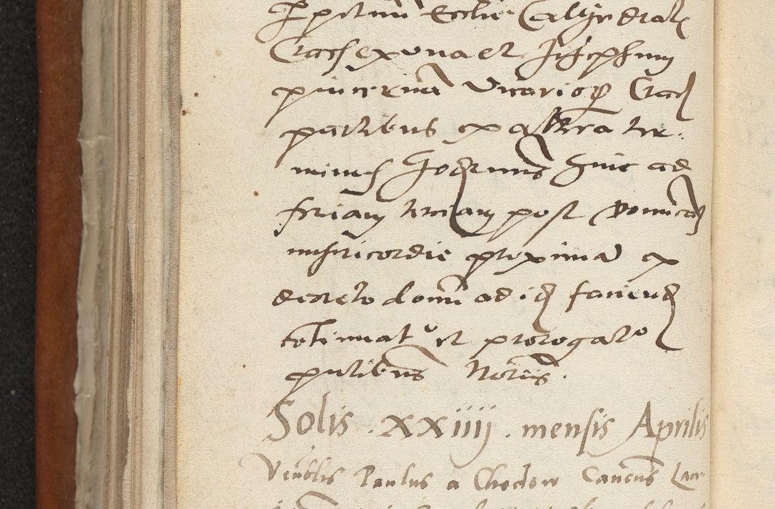 Zdjęcie nr 167 dla obiektu archiwalnego: Acta constitucionum coram reverendo patre domino Paulo Crassowski Warschoviensi et Omnium Sanctorum in Cracovia praeposito et officiali generali Craccoviensi ad annum Domini 1545, a die et mense infrascriptis foeliciter continuantur