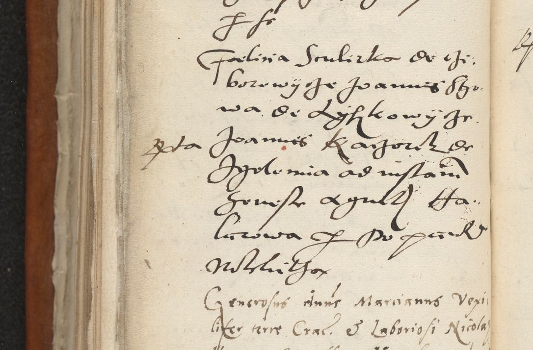 Zdjęcie nr 163 dla obiektu archiwalnego: Acta constitucionum coram reverendo patre domino Paulo Crassowski Warschoviensi et Omnium Sanctorum in Cracovia praeposito et officiali generali Craccoviensi ad annum Domini 1545, a die et mense infrascriptis foeliciter continuantur