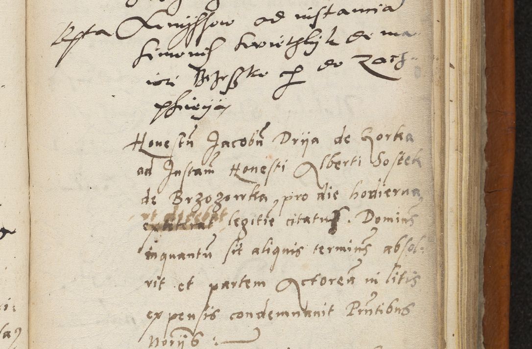 Zdjęcie nr 164 dla obiektu archiwalnego: Acta constitucionum coram reverendo patre domino Paulo Crassowski Warschoviensi et Omnium Sanctorum in Cracovia praeposito et officiali generali Craccoviensi ad annum Domini 1545, a die et mense infrascriptis foeliciter continuantur