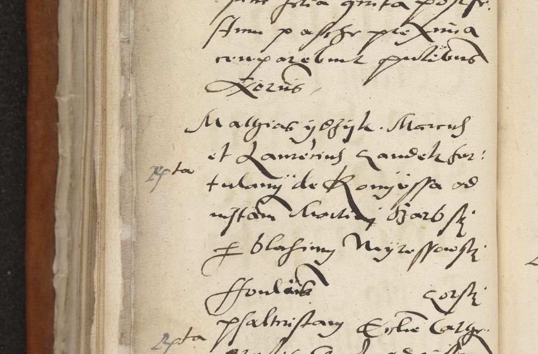Zdjęcie nr 161 dla obiektu archiwalnego: Acta constitucionum coram reverendo patre domino Paulo Crassowski Warschoviensi et Omnium Sanctorum in Cracovia praeposito et officiali generali Craccoviensi ad annum Domini 1545, a die et mense infrascriptis foeliciter continuantur