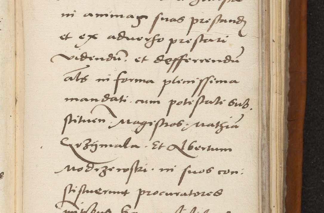 Zdjęcie nr 152 dla obiektu archiwalnego: Acta constitucionum coram reverendo patre domino Paulo Crassowski Warschoviensi et Omnium Sanctorum in Cracovia praeposito et officiali generali Craccoviensi ad annum Domini 1545, a die et mense infrascriptis foeliciter continuantur