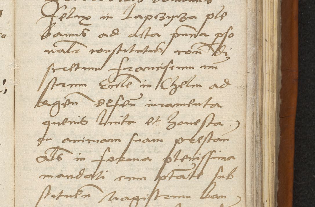Zdjęcie nr 148 dla obiektu archiwalnego: Acta constitucionum coram reverendo patre domino Paulo Crassowski Warschoviensi et Omnium Sanctorum in Cracovia praeposito et officiali generali Craccoviensi ad annum Domini 1545, a die et mense infrascriptis foeliciter continuantur