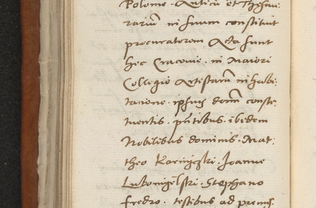 Zdjęcie nr 127 dla obiektu archiwalnego: Acta constitucionum coram reverendo patre domino Paulo Crassowski Warschoviensi et Omnium Sanctorum in Cracovia praeposito et officiali generali Craccoviensi ad annum Domini 1545, a die et mense infrascriptis foeliciter continuantur