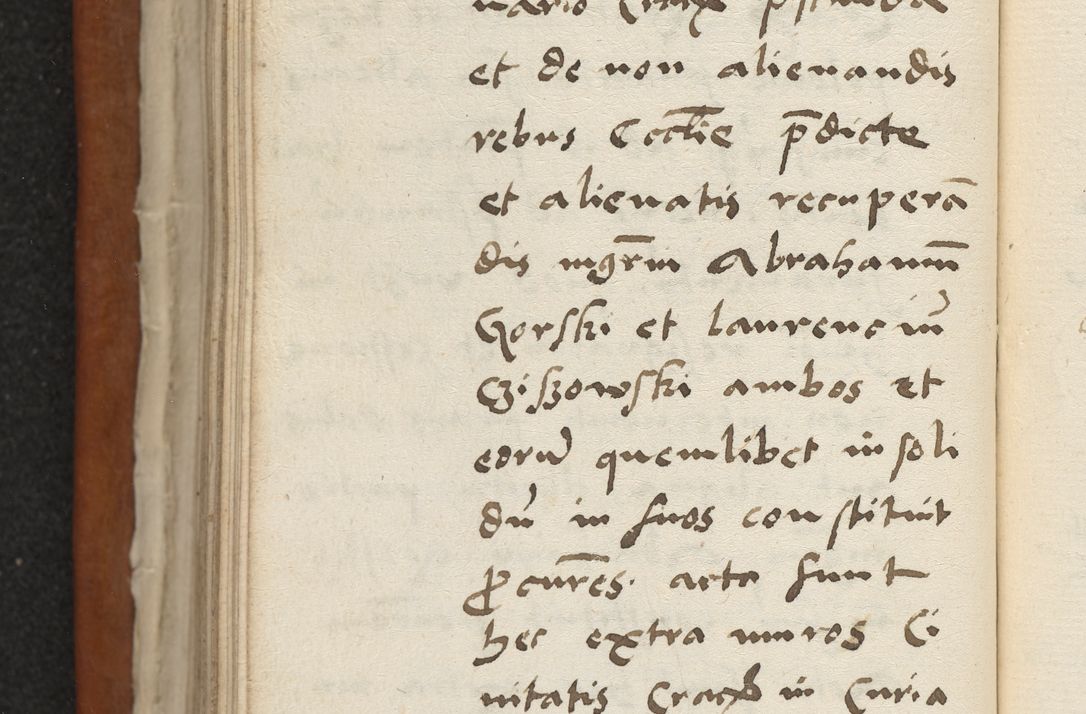 Zdjęcie nr 123 dla obiektu archiwalnego: Acta constitucionum coram reverendo patre domino Paulo Crassowski Warschoviensi et Omnium Sanctorum in Cracovia praeposito et officiali generali Craccoviensi ad annum Domini 1545, a die et mense infrascriptis foeliciter continuantur