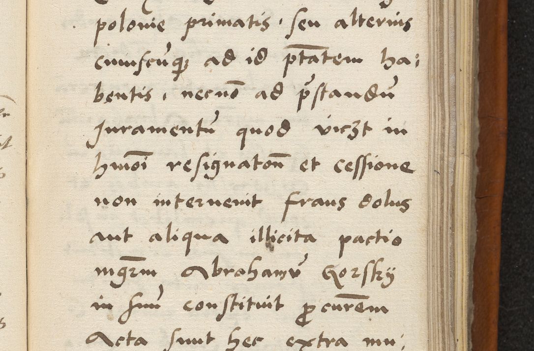 Zdjęcie nr 122 dla obiektu archiwalnego: Acta constitucionum coram reverendo patre domino Paulo Crassowski Warschoviensi et Omnium Sanctorum in Cracovia praeposito et officiali generali Craccoviensi ad annum Domini 1545, a die et mense infrascriptis foeliciter continuantur