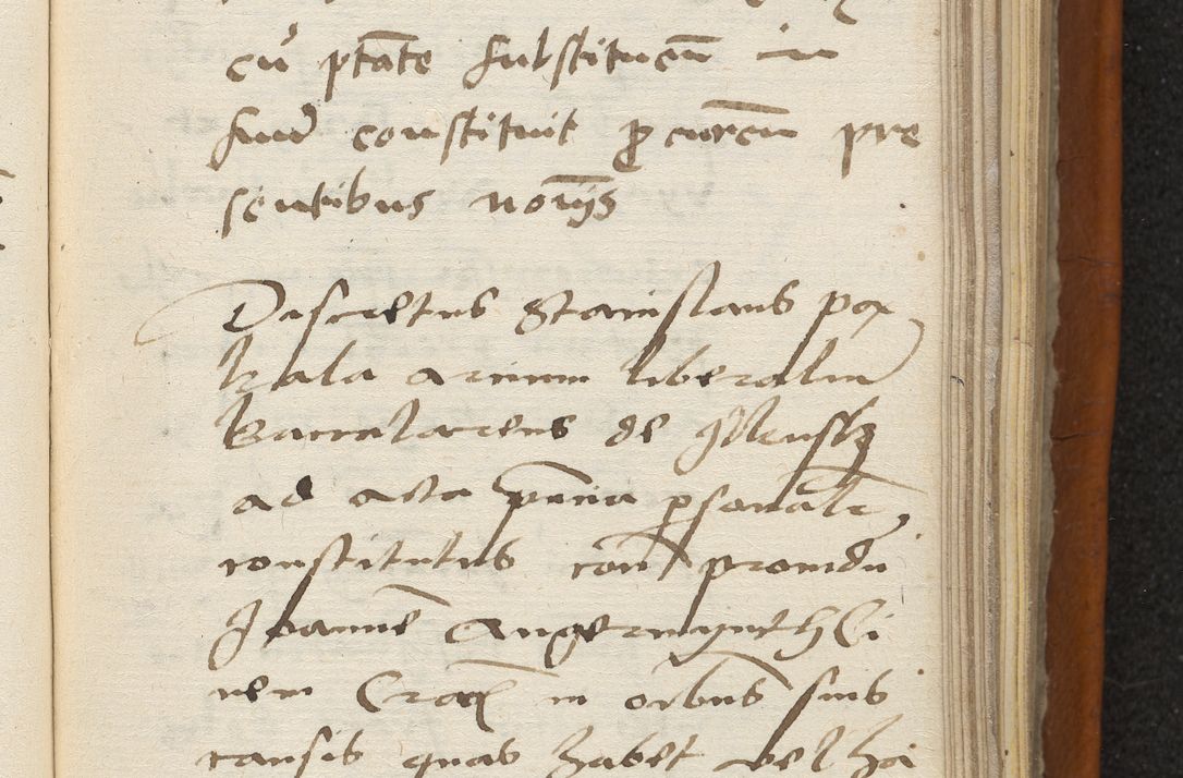 Zdjęcie nr 124 dla obiektu archiwalnego: Acta constitucionum coram reverendo patre domino Paulo Crassowski Warschoviensi et Omnium Sanctorum in Cracovia praeposito et officiali generali Craccoviensi ad annum Domini 1545, a die et mense infrascriptis foeliciter continuantur