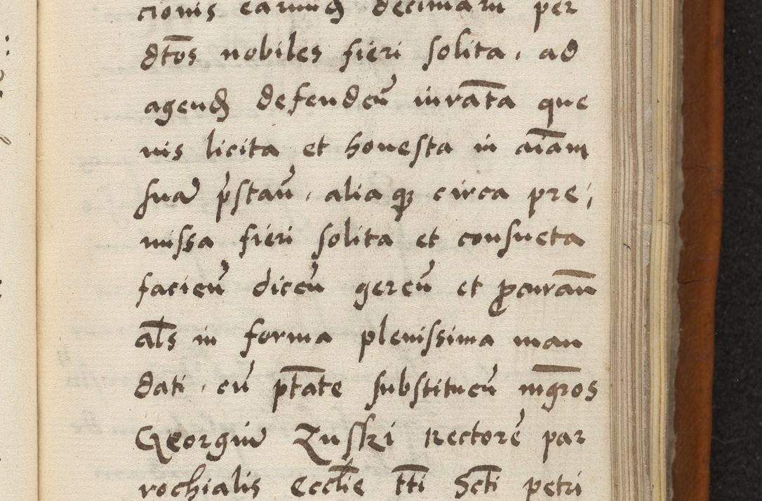 Zdjęcie nr 116 dla obiektu archiwalnego: Acta constitucionum coram reverendo patre domino Paulo Crassowski Warschoviensi et Omnium Sanctorum in Cracovia praeposito et officiali generali Craccoviensi ad annum Domini 1545, a die et mense infrascriptis foeliciter continuantur
