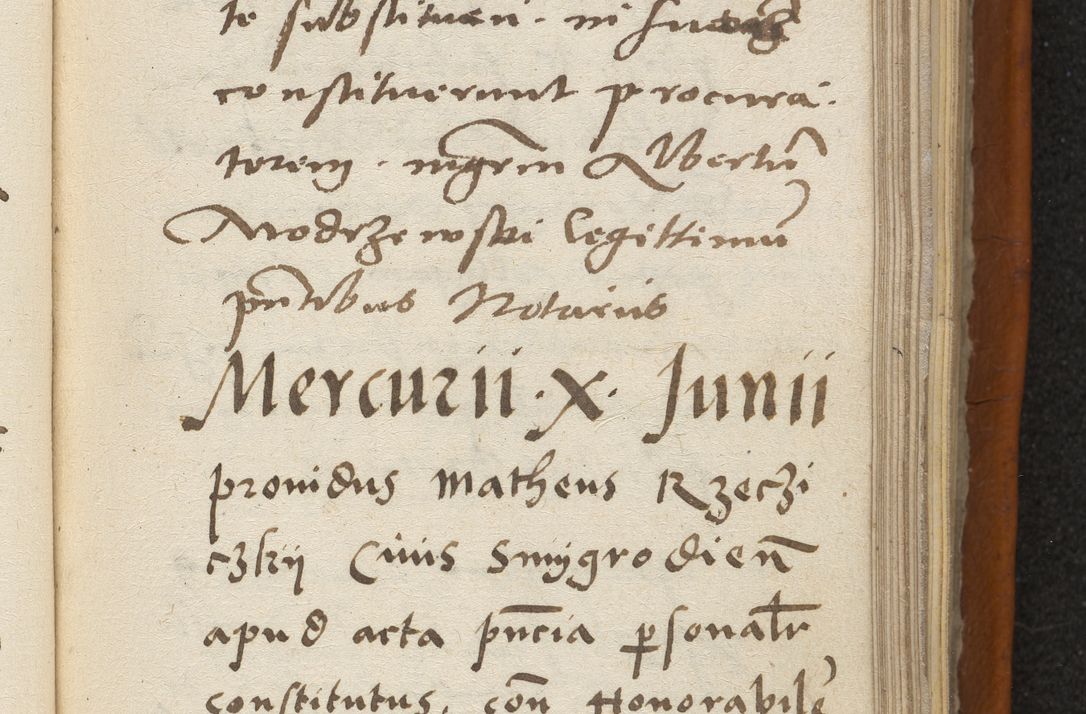 Zdjęcie nr 112 dla obiektu archiwalnego: Acta constitucionum coram reverendo patre domino Paulo Crassowski Warschoviensi et Omnium Sanctorum in Cracovia praeposito et officiali generali Craccoviensi ad annum Domini 1545, a die et mense infrascriptis foeliciter continuantur