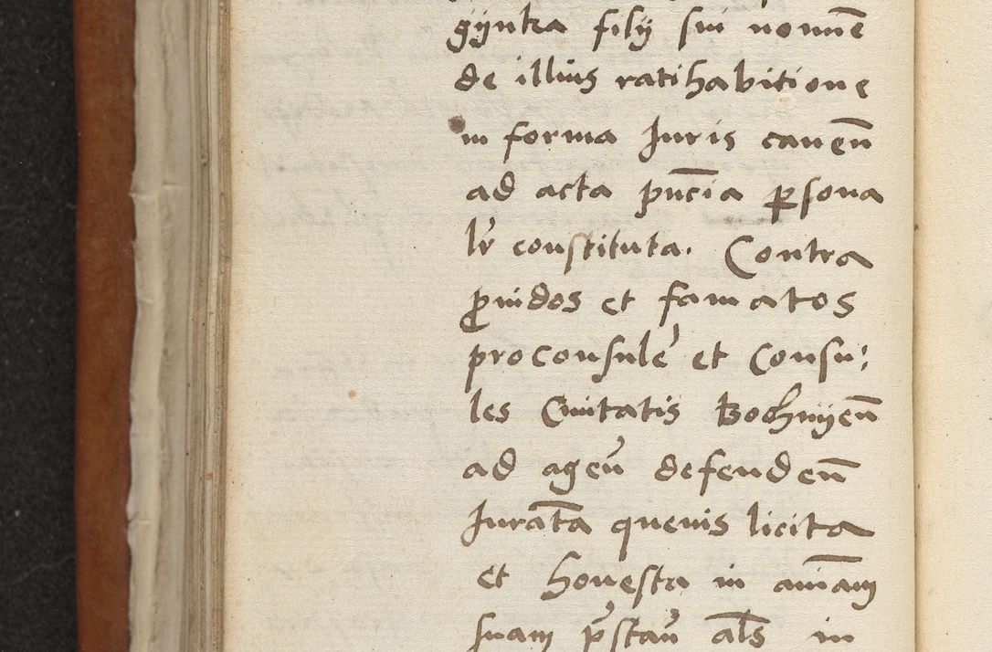 Zdjęcie nr 111 dla obiektu archiwalnego: Acta constitucionum coram reverendo patre domino Paulo Crassowski Warschoviensi et Omnium Sanctorum in Cracovia praeposito et officiali generali Craccoviensi ad annum Domini 1545, a die et mense infrascriptis foeliciter continuantur