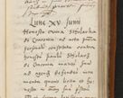 Zdjęcie nr 114 dla obiektu archiwalnego: Acta constitucionum coram reverendo patre domino Paulo Crassowski Warschoviensi et Omnium Sanctorum in Cracovia praeposito et officiali generali Craccoviensi ad annum Domini 1545, a die et mense infrascriptis foeliciter continuantur