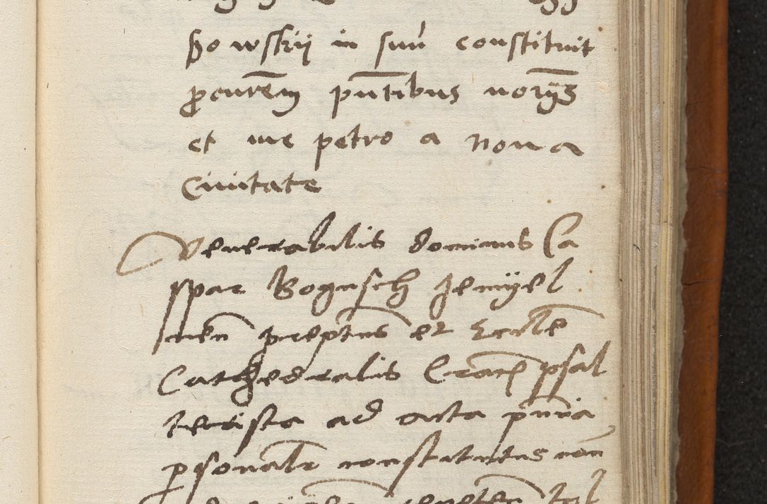 Zdjęcie nr 108 dla obiektu archiwalnego: Acta constitucionum coram reverendo patre domino Paulo Crassowski Warschoviensi et Omnium Sanctorum in Cracovia praeposito et officiali generali Craccoviensi ad annum Domini 1545, a die et mense infrascriptis foeliciter continuantur