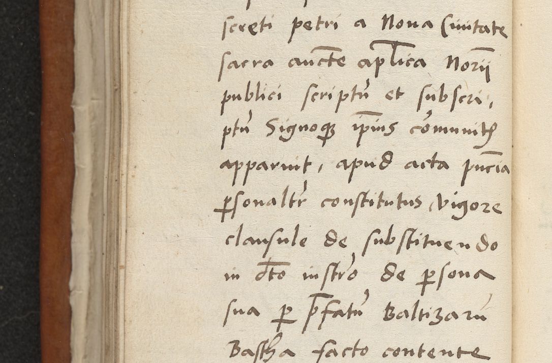 Zdjęcie nr 101 dla obiektu archiwalnego: Acta constitucionum coram reverendo patre domino Paulo Crassowski Warschoviensi et Omnium Sanctorum in Cracovia praeposito et officiali generali Craccoviensi ad annum Domini 1545, a die et mense infrascriptis foeliciter continuantur