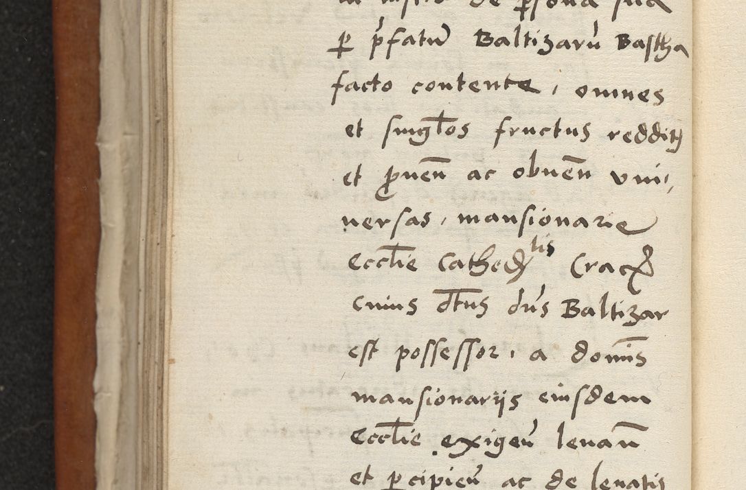 Zdjęcie nr 97 dla obiektu archiwalnego: Acta constitucionum coram reverendo patre domino Paulo Crassowski Warschoviensi et Omnium Sanctorum in Cracovia praeposito et officiali generali Craccoviensi ad annum Domini 1545, a die et mense infrascriptis foeliciter continuantur