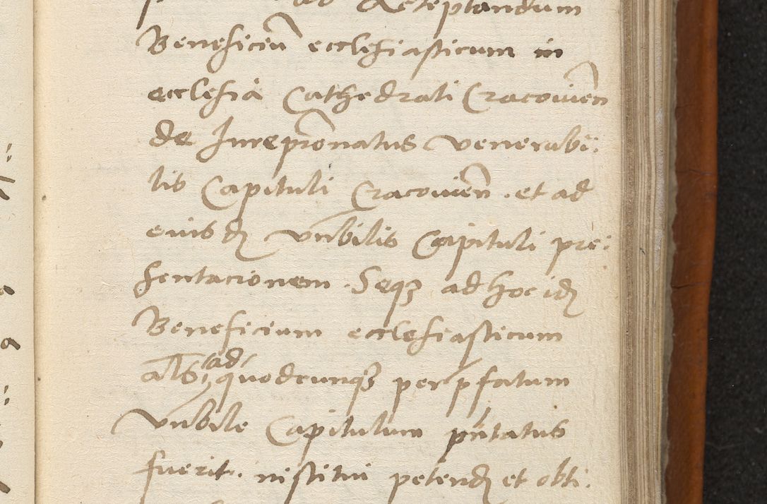 Zdjęcie nr 92 dla obiektu archiwalnego: Acta constitucionum coram reverendo patre domino Paulo Crassowski Warschoviensi et Omnium Sanctorum in Cracovia praeposito et officiali generali Craccoviensi ad annum Domini 1545, a die et mense infrascriptis foeliciter continuantur