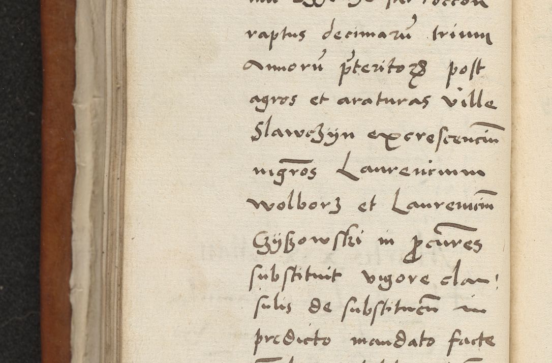 Zdjęcie nr 95 dla obiektu archiwalnego: Acta constitucionum coram reverendo patre domino Paulo Crassowski Warschoviensi et Omnium Sanctorum in Cracovia praeposito et officiali generali Craccoviensi ad annum Domini 1545, a die et mense infrascriptis foeliciter continuantur