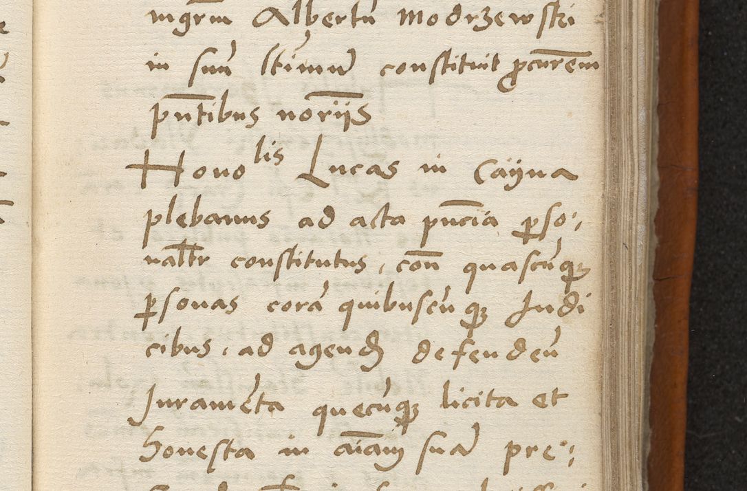 Zdjęcie nr 90 dla obiektu archiwalnego: Acta constitucionum coram reverendo patre domino Paulo Crassowski Warschoviensi et Omnium Sanctorum in Cracovia praeposito et officiali generali Craccoviensi ad annum Domini 1545, a die et mense infrascriptis foeliciter continuantur