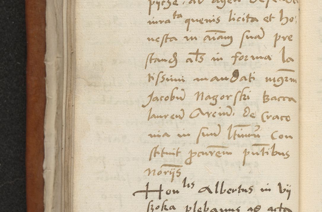 Zdjęcie nr 87 dla obiektu archiwalnego: Acta constitucionum coram reverendo patre domino Paulo Crassowski Warschoviensi et Omnium Sanctorum in Cracovia praeposito et officiali generali Craccoviensi ad annum Domini 1545, a die et mense infrascriptis foeliciter continuantur