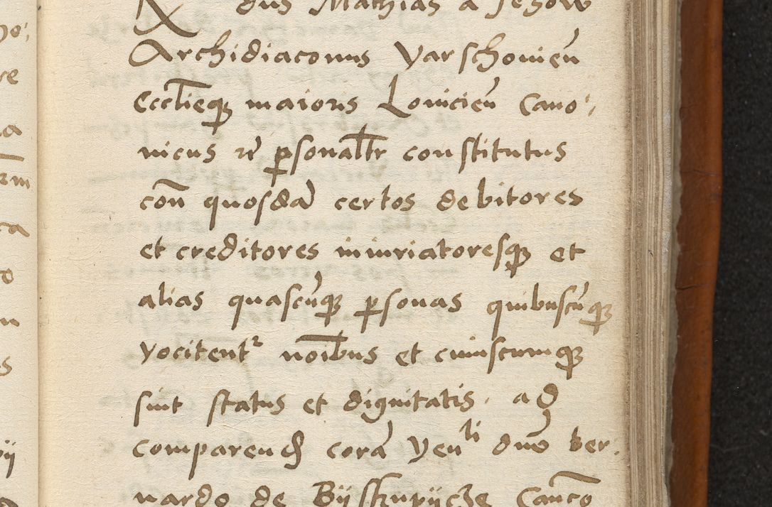 Zdjęcie nr 88 dla obiektu archiwalnego: Acta constitucionum coram reverendo patre domino Paulo Crassowski Warschoviensi et Omnium Sanctorum in Cracovia praeposito et officiali generali Craccoviensi ad annum Domini 1545, a die et mense infrascriptis foeliciter continuantur