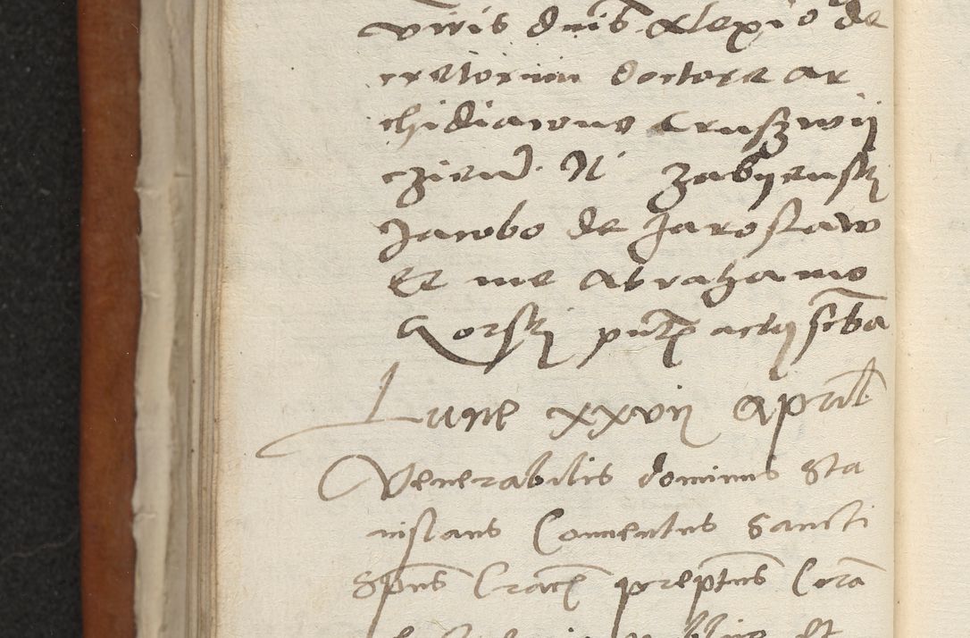 Zdjęcie nr 77 dla obiektu archiwalnego: Acta constitucionum coram reverendo patre domino Paulo Crassowski Warschoviensi et Omnium Sanctorum in Cracovia praeposito et officiali generali Craccoviensi ad annum Domini 1545, a die et mense infrascriptis foeliciter continuantur