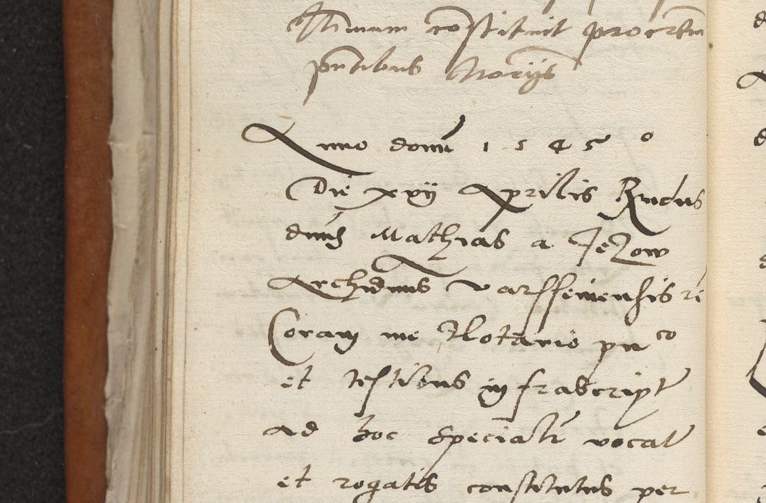 Zdjęcie nr 69 dla obiektu archiwalnego: Acta constitucionum coram reverendo patre domino Paulo Crassowski Warschoviensi et Omnium Sanctorum in Cracovia praeposito et officiali generali Craccoviensi ad annum Domini 1545, a die et mense infrascriptis foeliciter continuantur