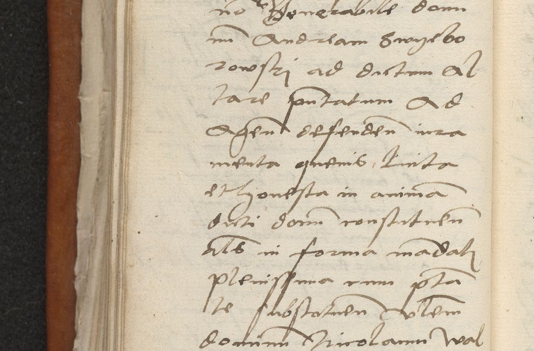 Zdjęcie nr 63 dla obiektu archiwalnego: Acta constitucionum coram reverendo patre domino Paulo Crassowski Warschoviensi et Omnium Sanctorum in Cracovia praeposito et officiali generali Craccoviensi ad annum Domini 1545, a die et mense infrascriptis foeliciter continuantur