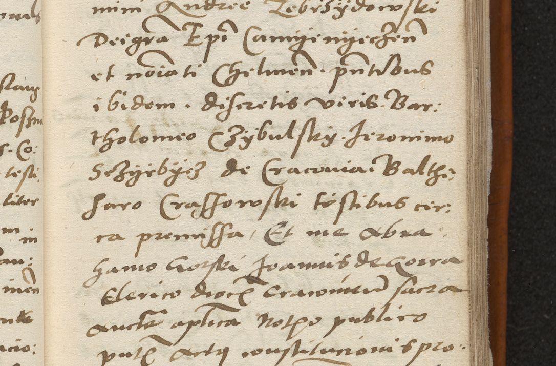 Zdjęcie nr 58 dla obiektu archiwalnego: Acta constitucionum coram reverendo patre domino Paulo Crassowski Warschoviensi et Omnium Sanctorum in Cracovia praeposito et officiali generali Craccoviensi ad annum Domini 1545, a die et mense infrascriptis foeliciter continuantur
