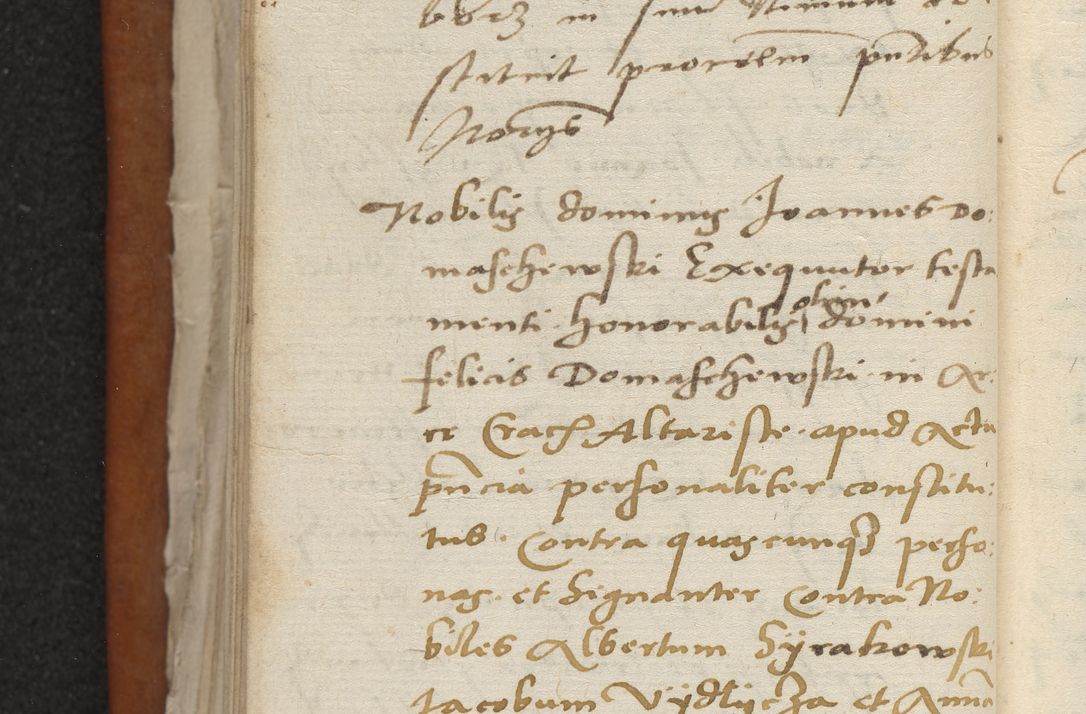 Zdjęcie nr 49 dla obiektu archiwalnego: Acta constitucionum coram reverendo patre domino Paulo Crassowski Warschoviensi et Omnium Sanctorum in Cracovia praeposito et officiali generali Craccoviensi ad annum Domini 1545, a die et mense infrascriptis foeliciter continuantur