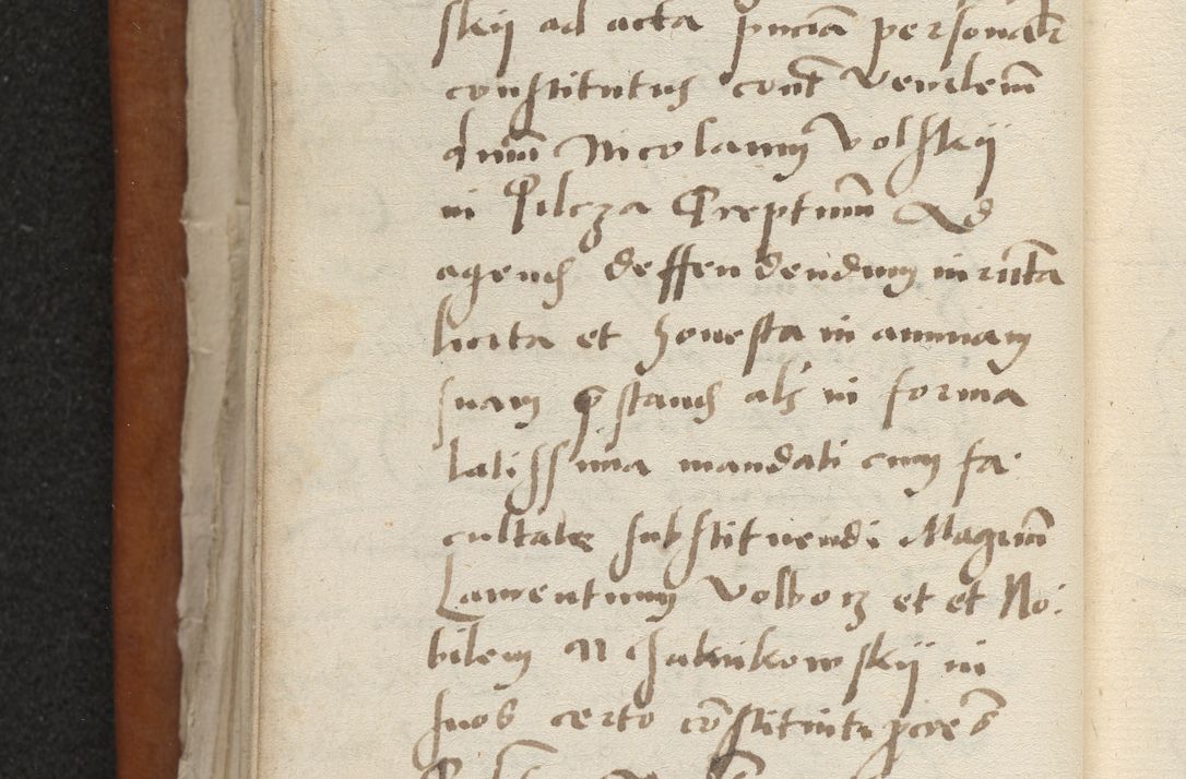 Zdjęcie nr 45 dla obiektu archiwalnego: Acta constitucionum coram reverendo patre domino Paulo Crassowski Warschoviensi et Omnium Sanctorum in Cracovia praeposito et officiali generali Craccoviensi ad annum Domini 1545, a die et mense infrascriptis foeliciter continuantur