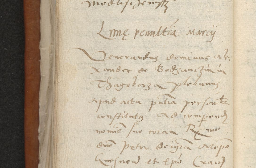 Zdjęcie nr 47 dla obiektu archiwalnego: Acta constitucionum coram reverendo patre domino Paulo Crassowski Warschoviensi et Omnium Sanctorum in Cracovia praeposito et officiali generali Craccoviensi ad annum Domini 1545, a die et mense infrascriptis foeliciter continuantur