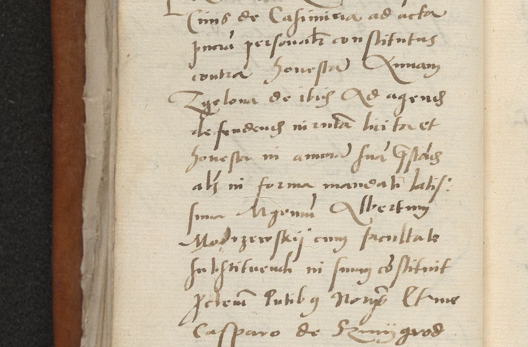 Zdjęcie nr 43 dla obiektu archiwalnego: Acta constitucionum coram reverendo patre domino Paulo Crassowski Warschoviensi et Omnium Sanctorum in Cracovia praeposito et officiali generali Craccoviensi ad annum Domini 1545, a die et mense infrascriptis foeliciter continuantur