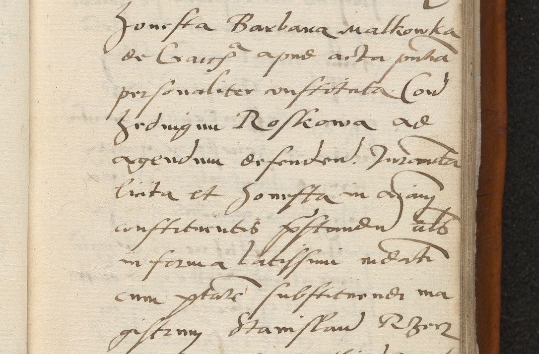 Zdjęcie nr 44 dla obiektu archiwalnego: Acta constitucionum coram reverendo patre domino Paulo Crassowski Warschoviensi et Omnium Sanctorum in Cracovia praeposito et officiali generali Craccoviensi ad annum Domini 1545, a die et mense infrascriptis foeliciter continuantur
